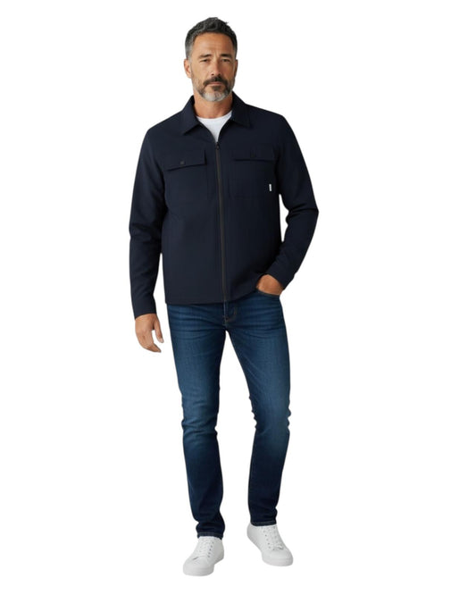Indicode Jeans Sobrecamisa Elastica Inromant Sky Captain