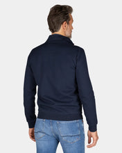 Cargar imagen en el visor de la galería, NZA Cardigan Owen New Zealand Auckland Autumn Navy
