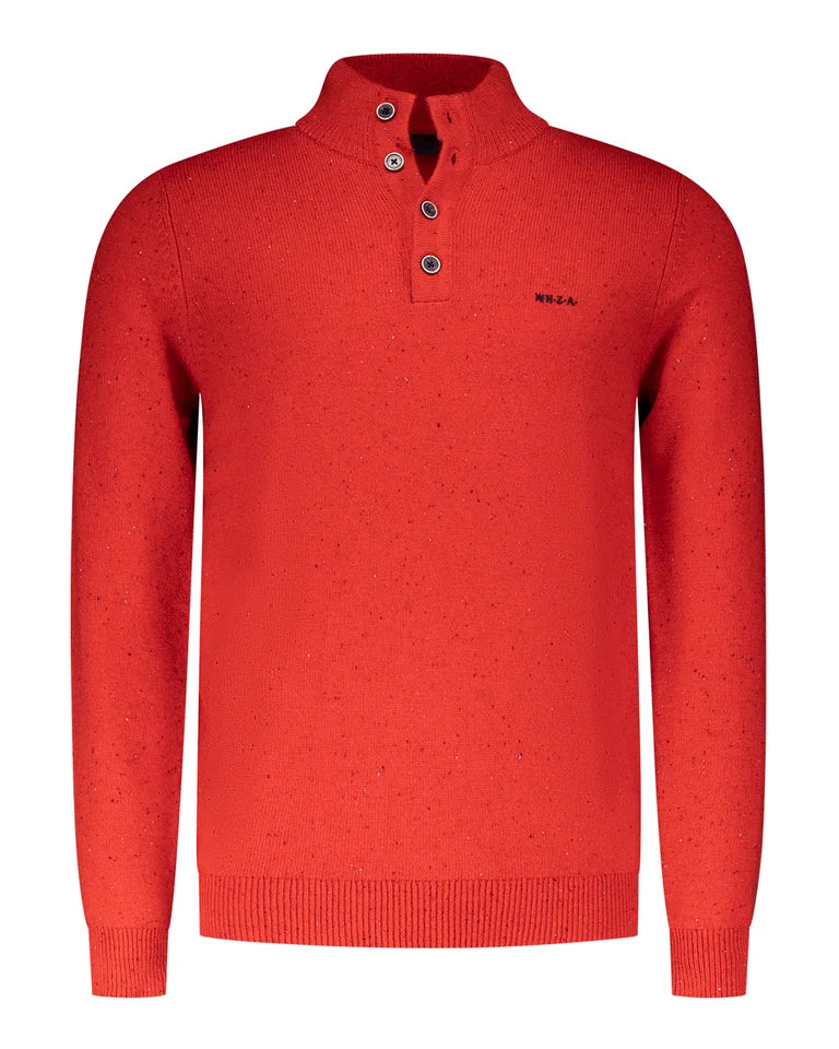 NZA Pullover Elias New Zealand Auckland Reef Red