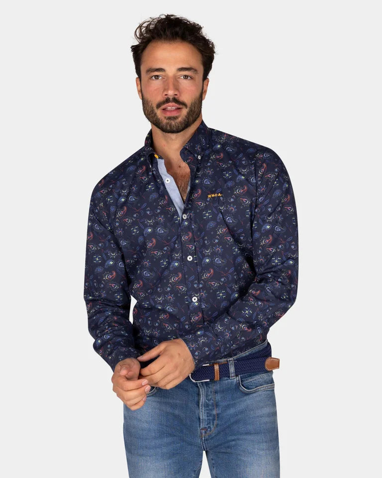 NZA Camisa Luis New Zealand Auckland Winter Navy