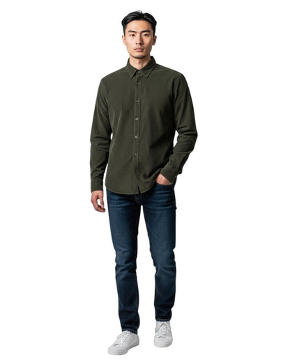 Indicode Jeans Camisa Micropana Inryan Army