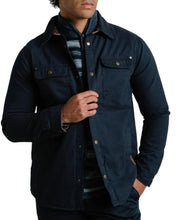 Cargar imagen en el visor de la galería, Indicode Jeans Sobrecamisa Inkace Dark Navy
