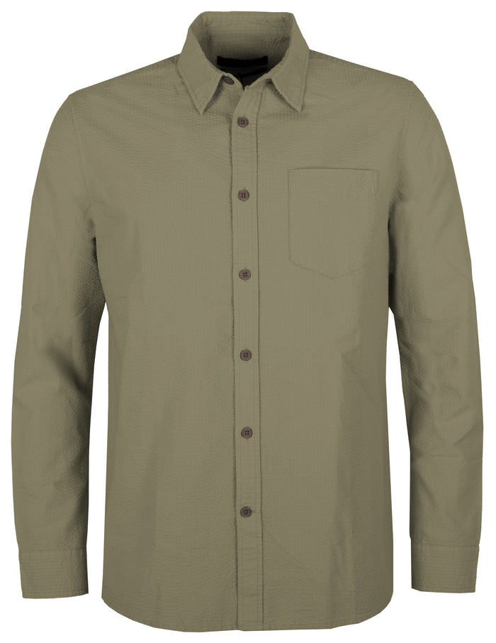 Indicode Jeans Camisa Troquelada Incaix Covert Green