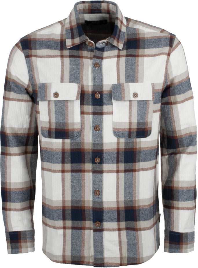 Indicode Jeans Camisa Cuadros Inquest White Asparagus