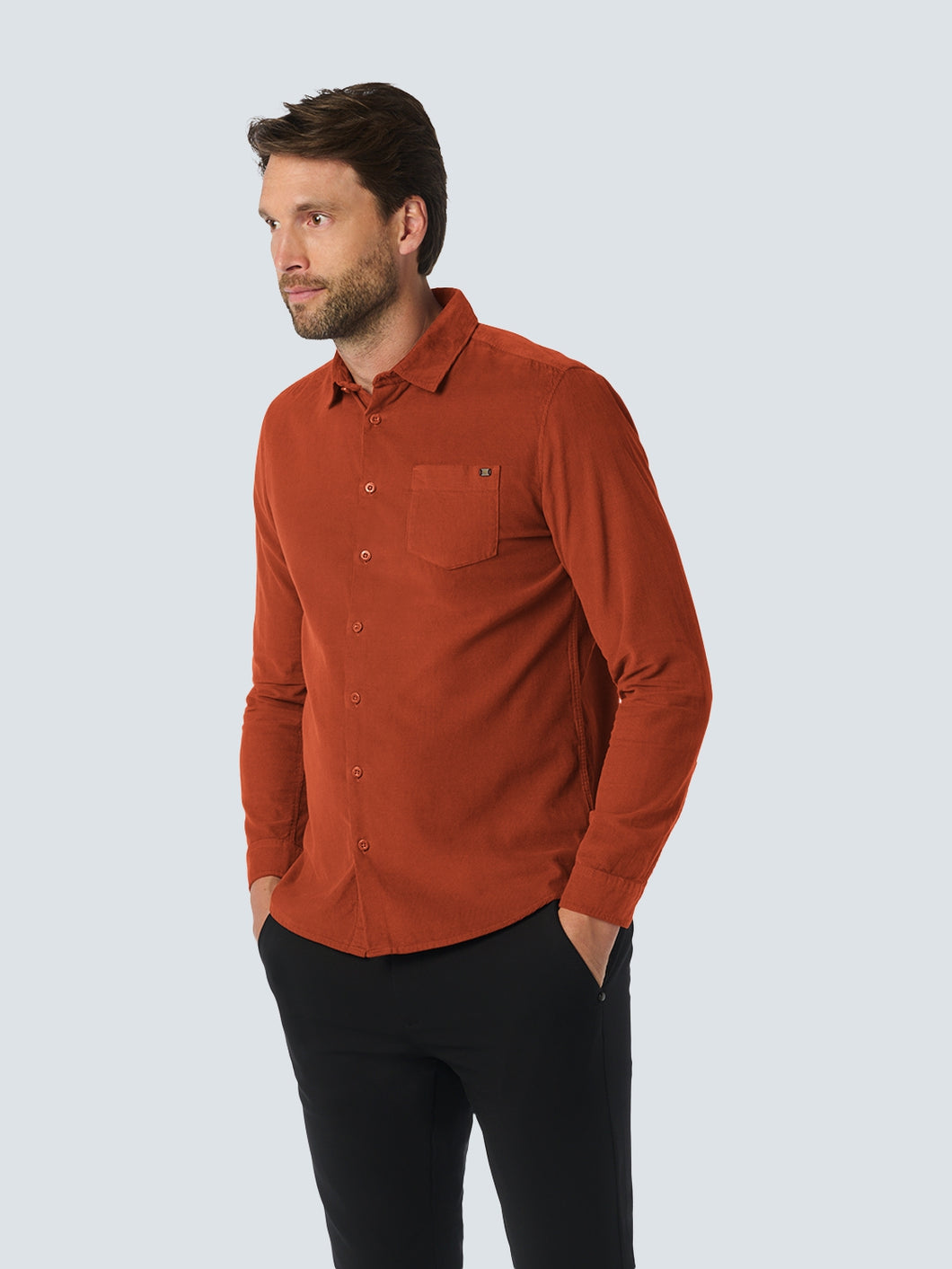 NXS Camisa de Micropana No Excess Rusty