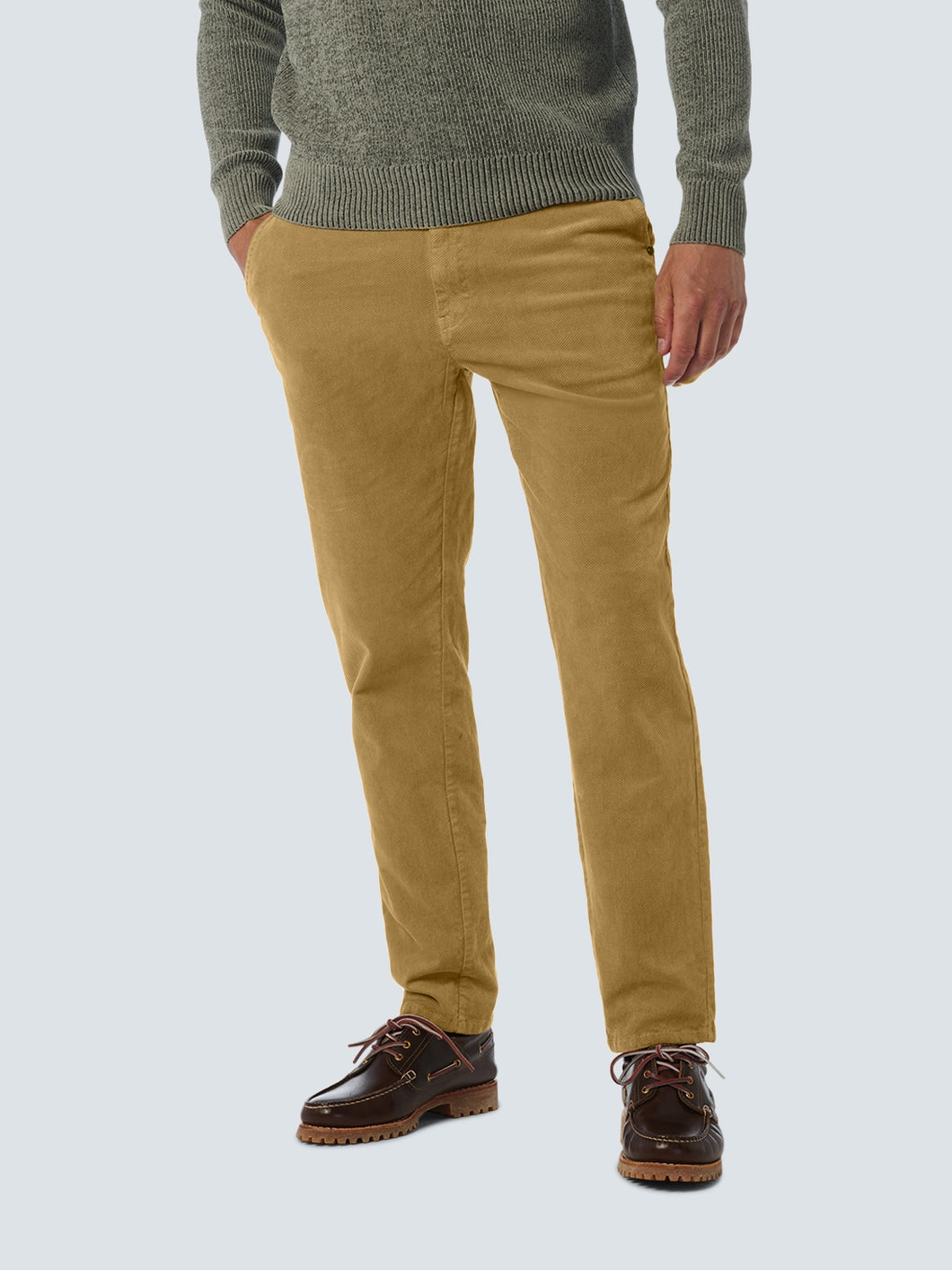 NXS Pantalon Chino de Pana No Excess Khaki