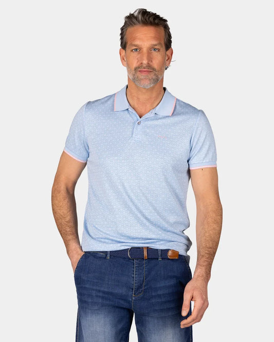 NZA Polo New Zealand Auckland Warren Pastel Blue