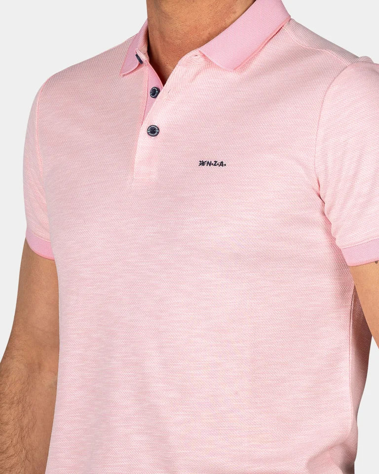 NZA Polo New Zealand Auckland Corbin Pastel Pink