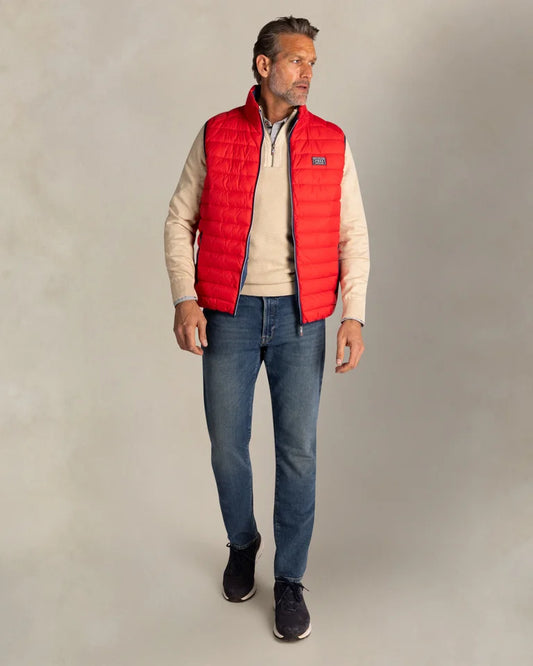 NZA Chaleco New Zealand Auckland Bright Red