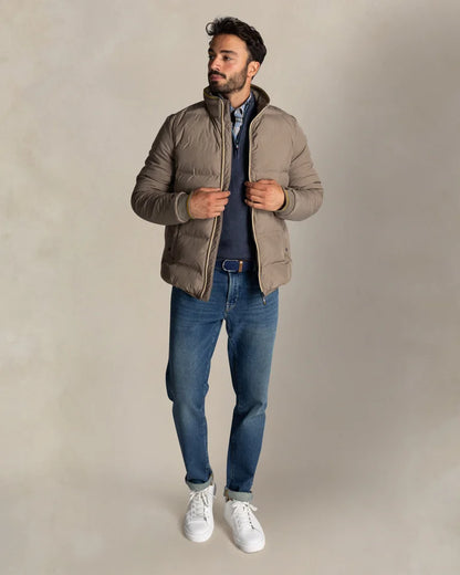 NZA Chaqueta Acolchada New Zealand Auckland Jacket Beig