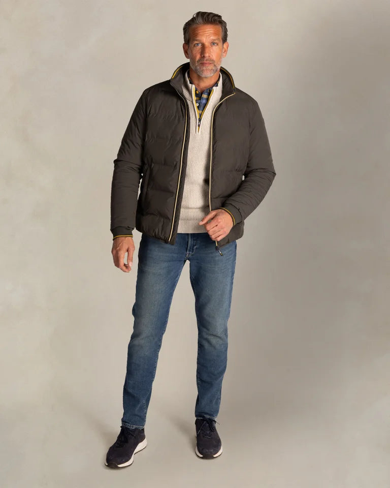 NZA Chaqueta Acolchada New Zealand Auckland Bottle Green