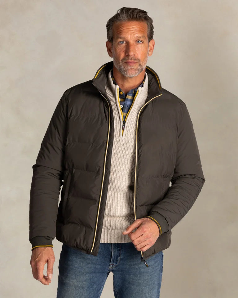 NZA Chaqueta Acolchada New Zealand Auckland Bottle Green