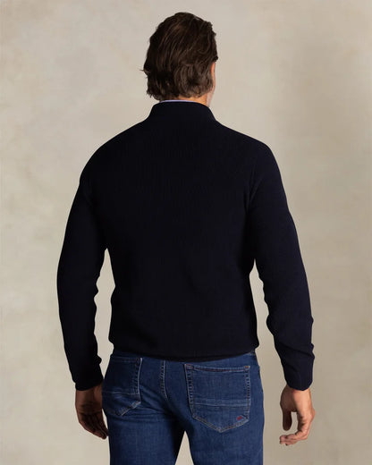 NZA Pullover Angel Con Media Cremallera New Zealand Auckland Classic Navy