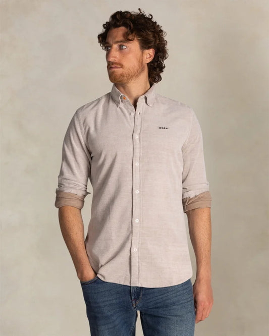 NZA Camisa New Zealand Auckland de Micropana Soil Ocre