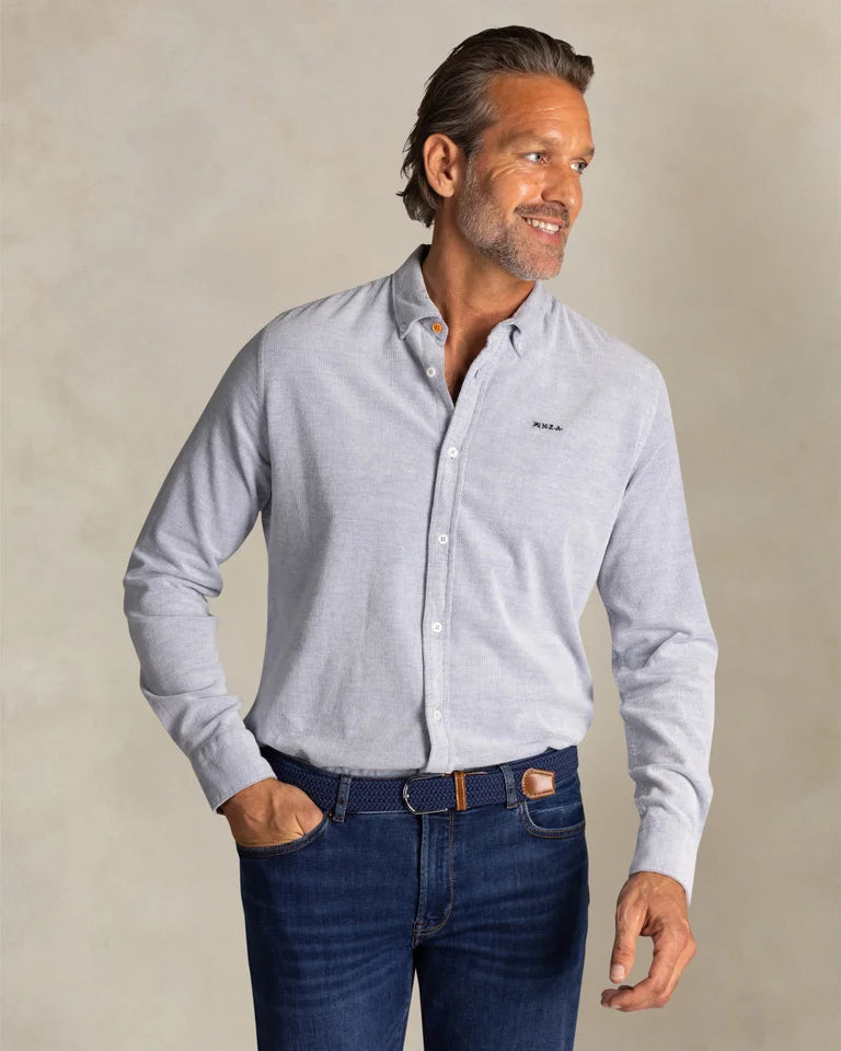 NZA Camisa New Zealand Auckland de Micropana River Blue