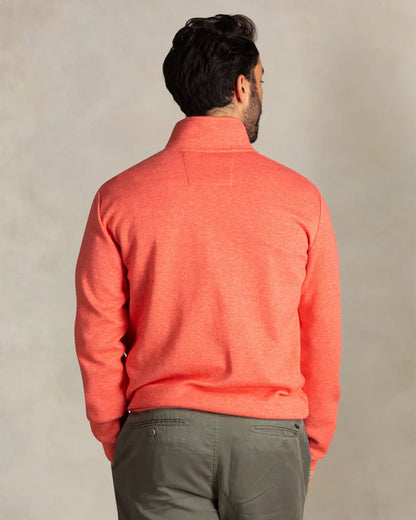 NZA Pullover Cuello Media Cremallera New Zealand Auckland Red Tide Melange