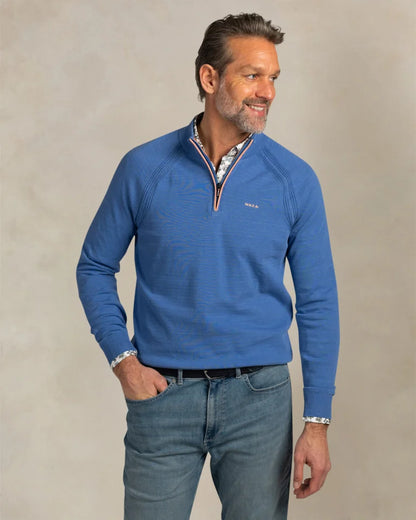 NZA Pullover Cuello Media Cremallera New Zealand Auckland Classic Blue