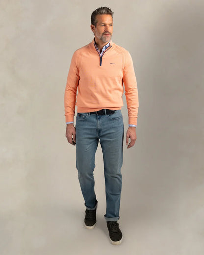 NZA Pullover Cuello Media Cremallera New Zealand Auckland Spring Orange