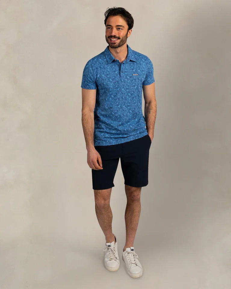 NZA Polo Manga Corta New Zealand Auckland Navy Sky