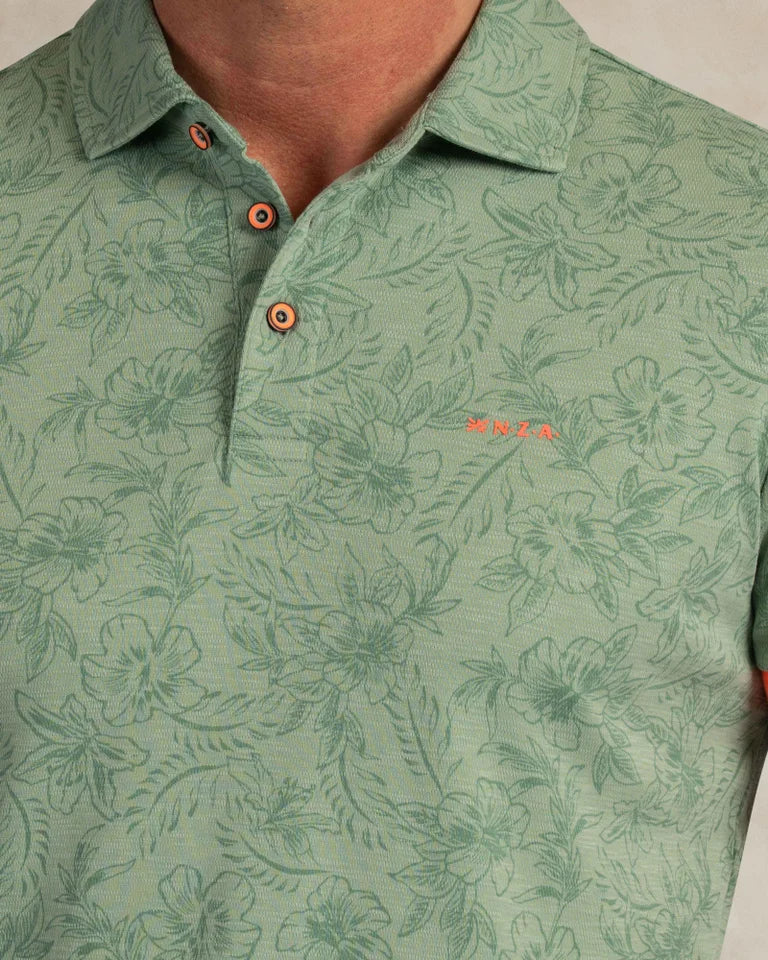 NZA Polo Manga Corta New Zealand Auckland Fresh Army