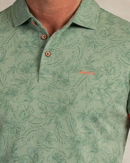 NZA Polo Manga Corta New Zealand Auckland Fresh Army