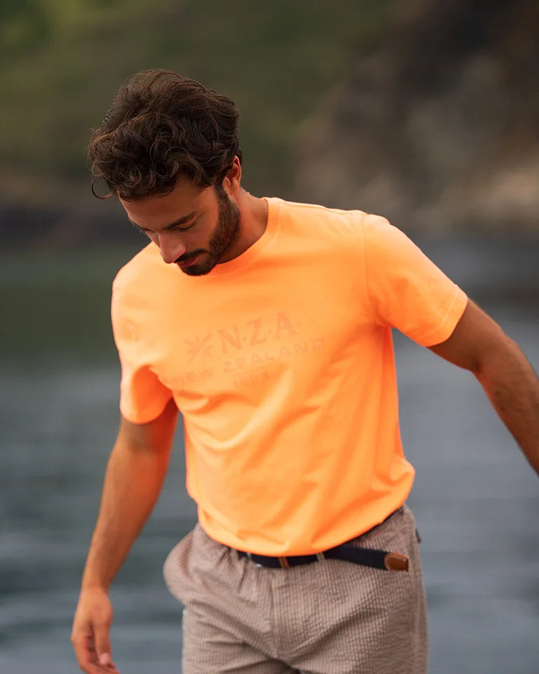 NZA Camiseta New Zealand Auckland Fresh Mandarine