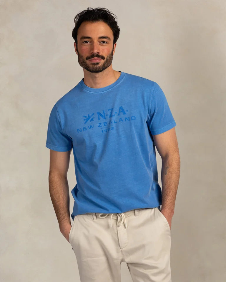 NZA Camiseta New Zealand Auckland Sailing Blue