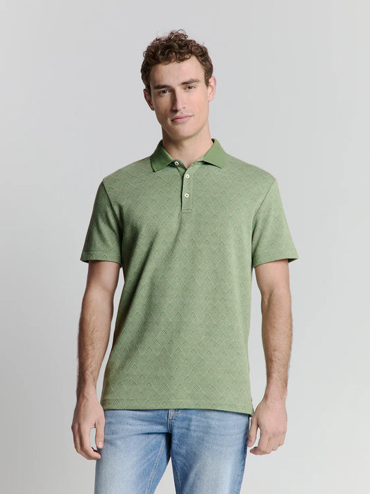 NXS Polo Manga Corta No Excess Green