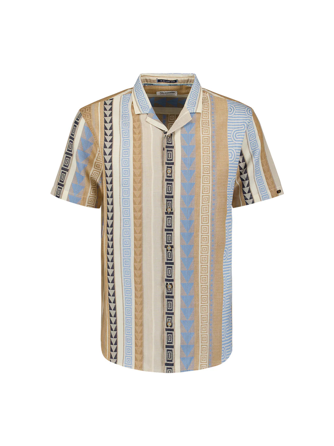 NXS Camisa Manga Corta Etnica No Excess Cloud