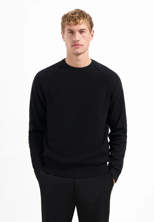 NXS Pullover De Cuello Redondo No Excess Black