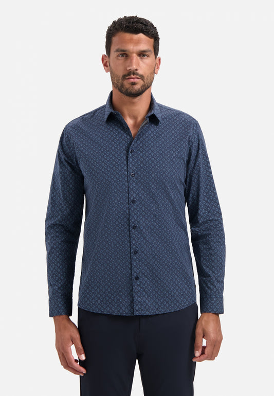 NXS Camisa Manga Larga Estampada No Excess Night