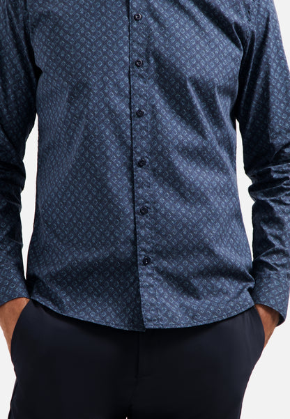NXS Camisa Manga Larga Estampada No Excess Night