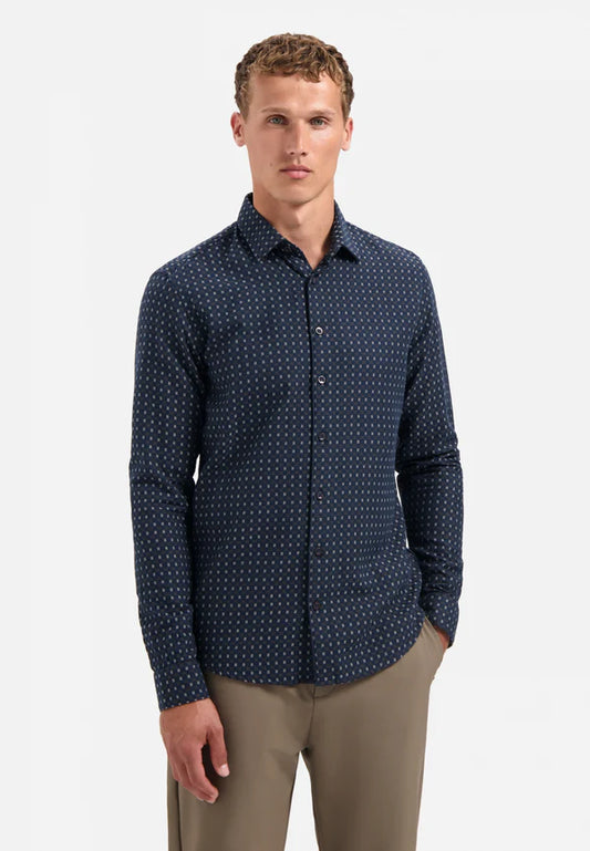 NXS Camisa Manga Larga Estampada No Excess Night