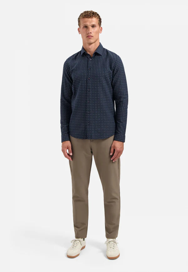 NXS Camisa Manga Larga Estampada No Excess Night