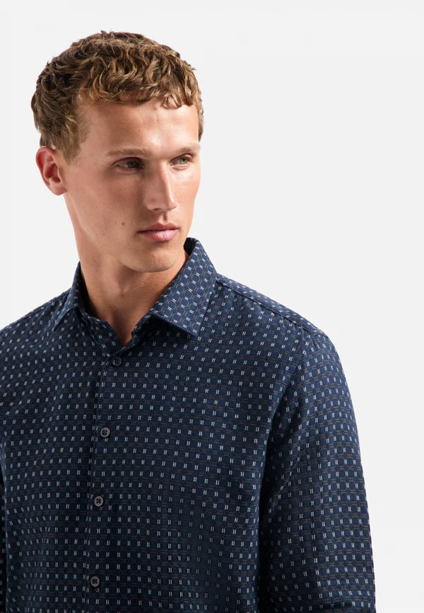 NXS Camisa Manga Larga Estampada No Excess Night