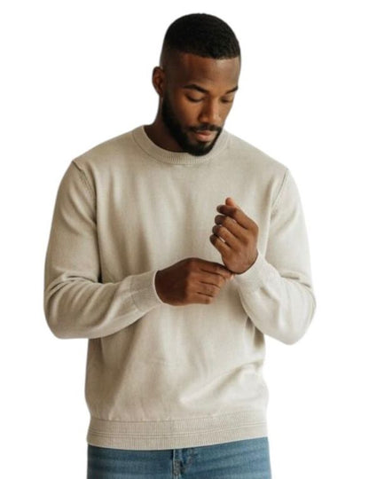 Indicode Jeans Pullover Lavado a la Piedra Infilmur Fog