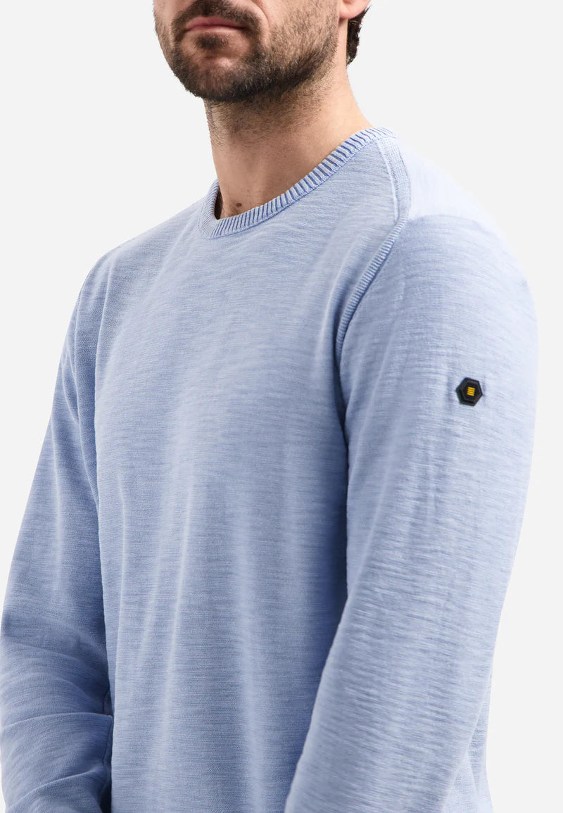 NXS Pullover De Cuello Redondo No Excess Blue