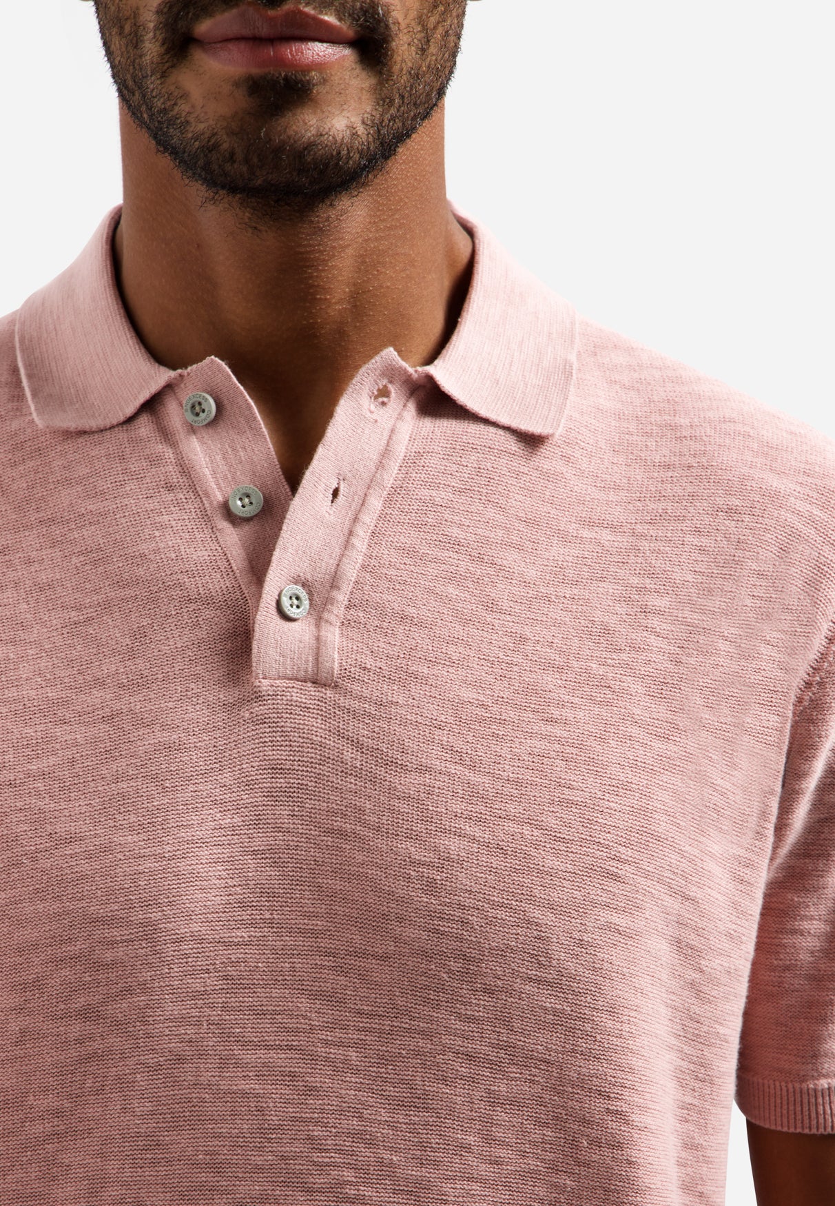 NXS Polo de Punto No Excess Light Mauve