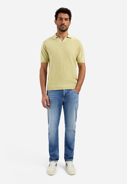NXS Polo de Punto No Excess Yellow