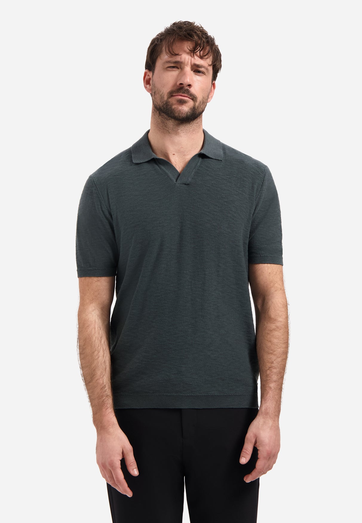 NXS Polo de Punto No Excess Dark Steel
