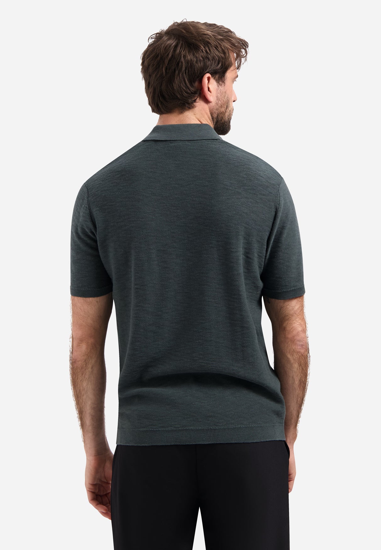 NXS Polo de Punto No Excess Dark Steel