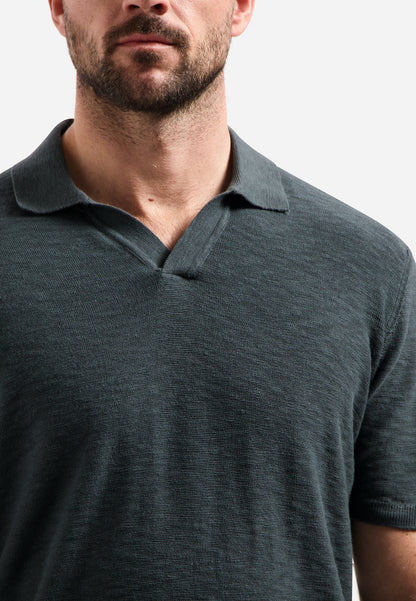 NXS Polo de Punto No Excess Dark Steel