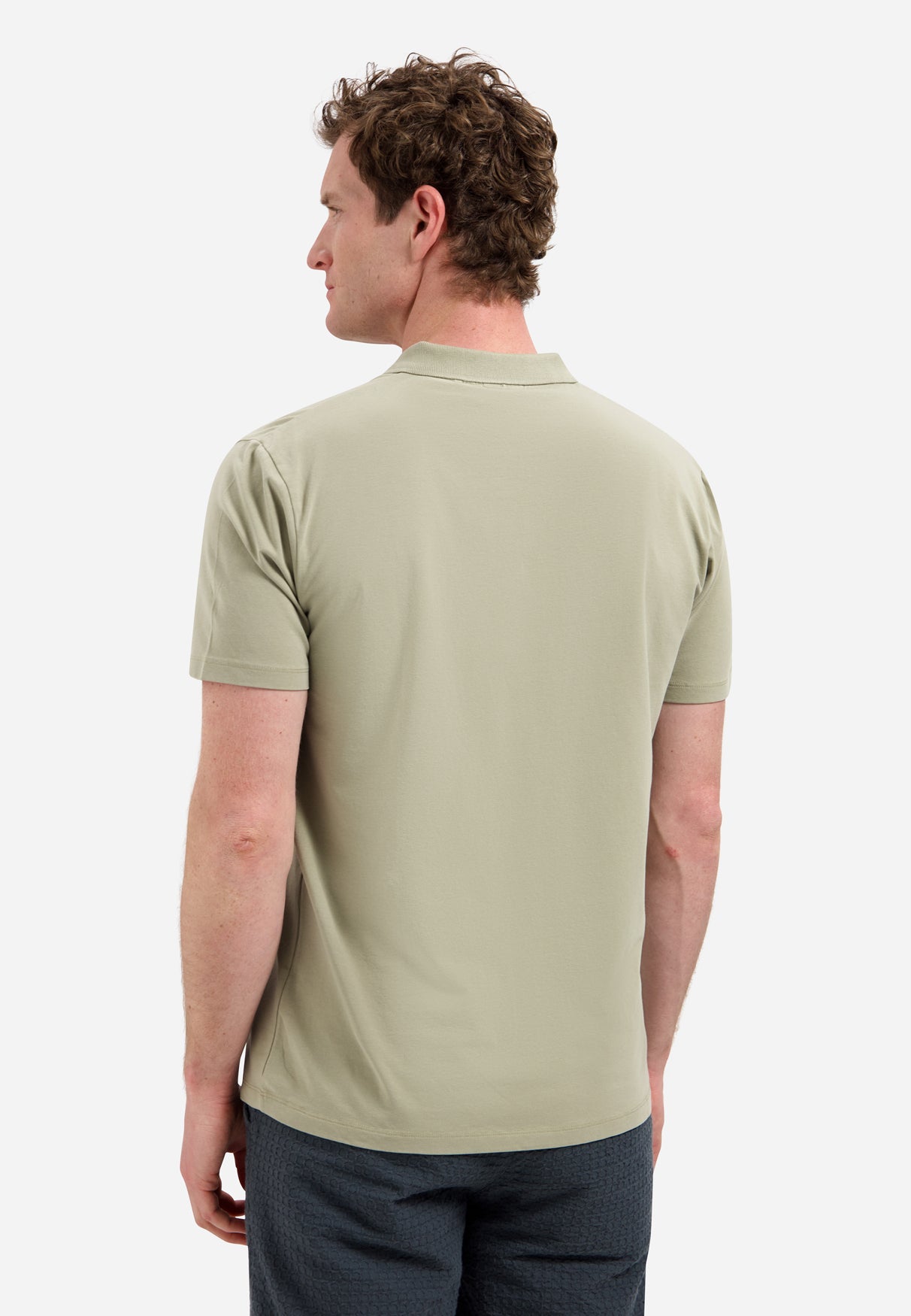 NXS Polo Sin Botones No Excess Taupe