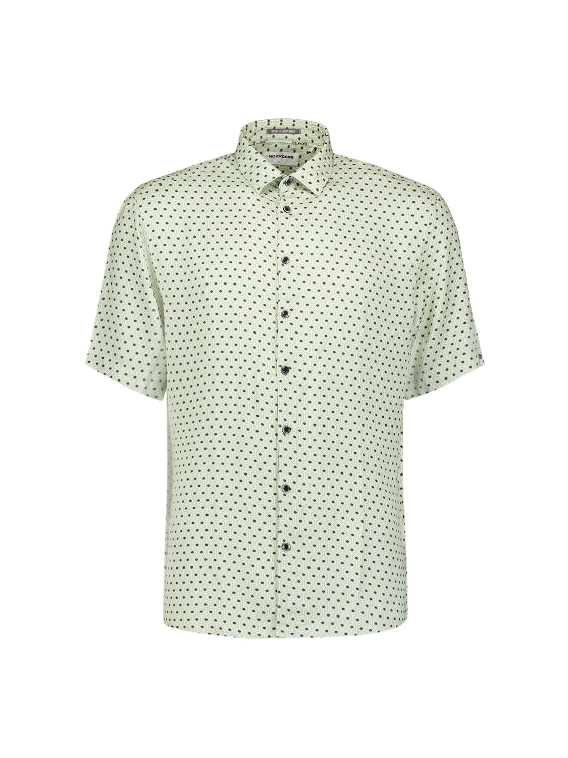 NXS Camisa Manga Corta Estampada Green