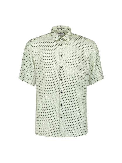 NXS Camisa Manga Corta Estampada Green