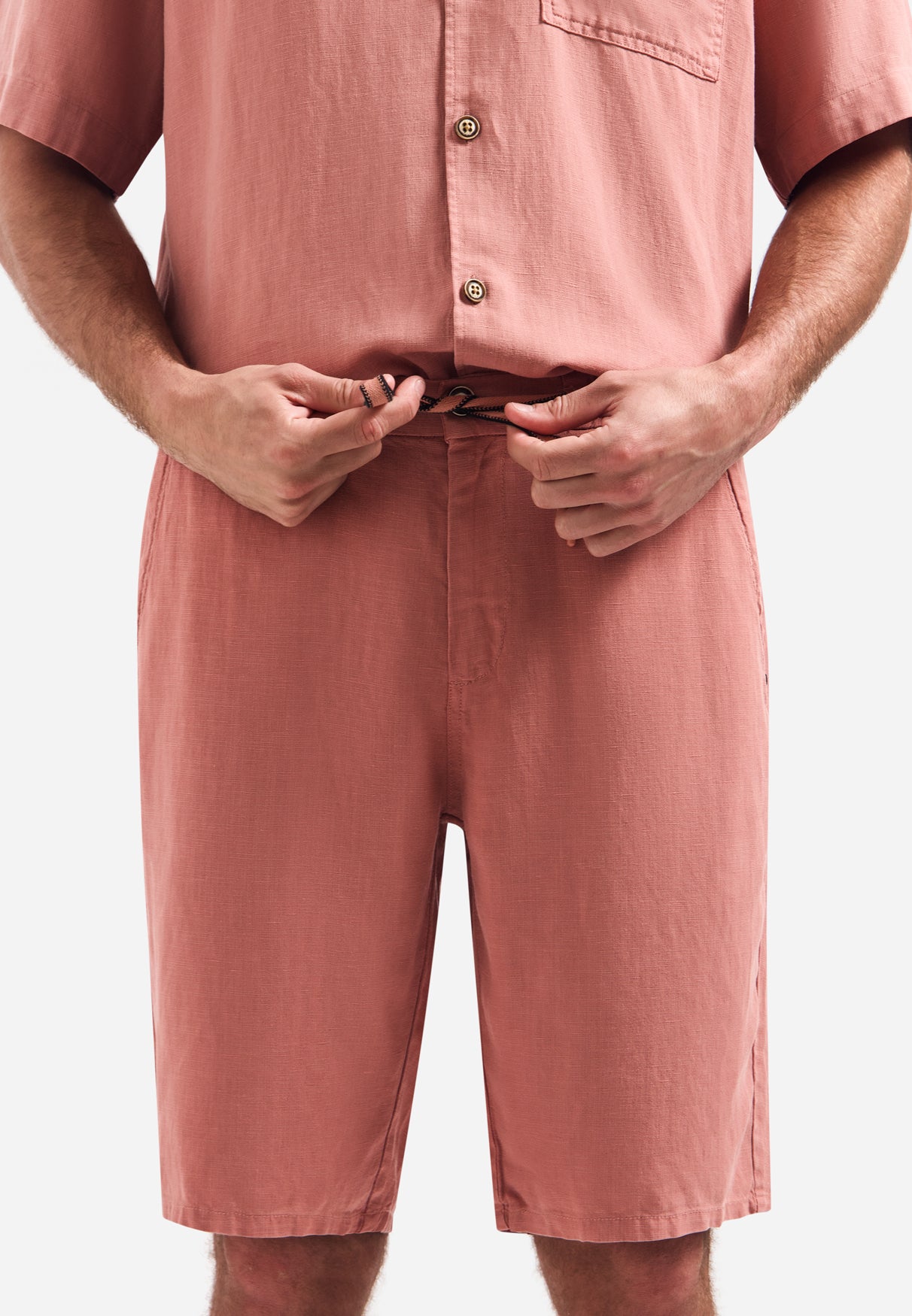 NXS Bermuda de Lyocell No Excess Coral