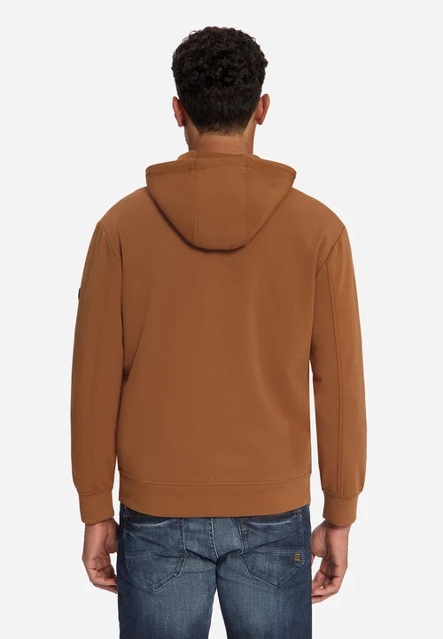 Sudadera Capucha Cremallera | Caramel — No Excess