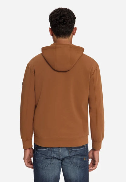 Sudadera Capucha Cremallera | Caramel — No Excess