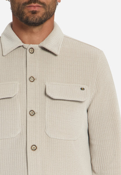 NXS Sobrecamisa Cord Stretch Regular Fit No Excess Cement