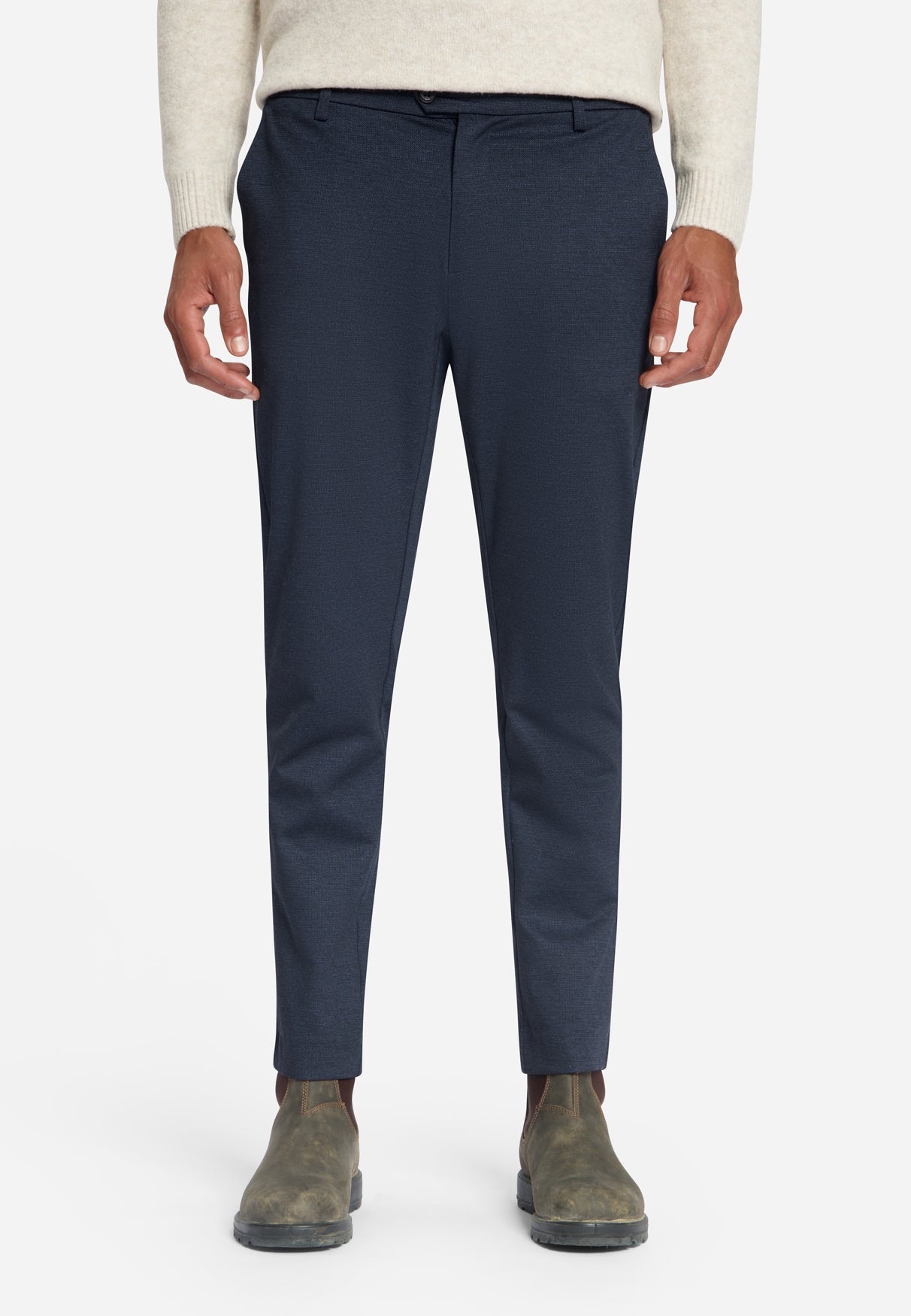 NXS Pantalon Chino Jersey No Excess Dark Night